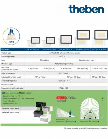 New Theben LED Flood Lights
