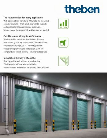 New Theben LED Flood Lights